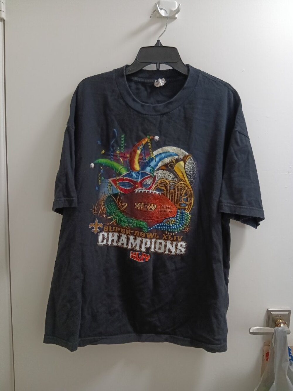 "Alstyle, Apparel & Activewear", Superbowl XLIV Champions, Short Sleeved Top